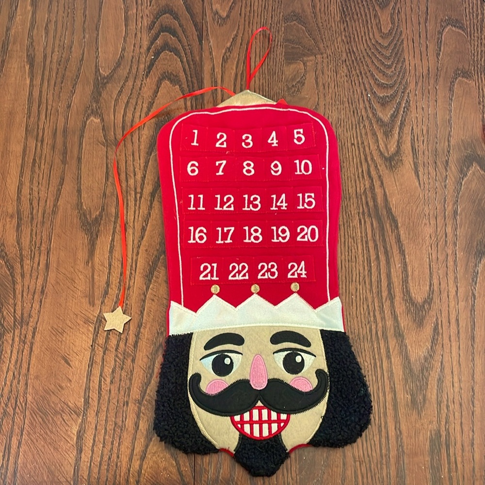 Nutcracker countdown calendar